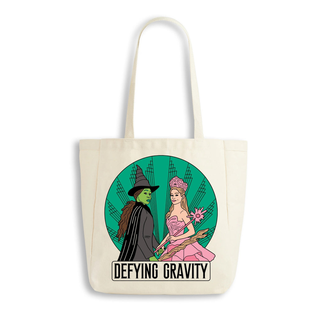 Wicked Defying Gravity Tote Bag.