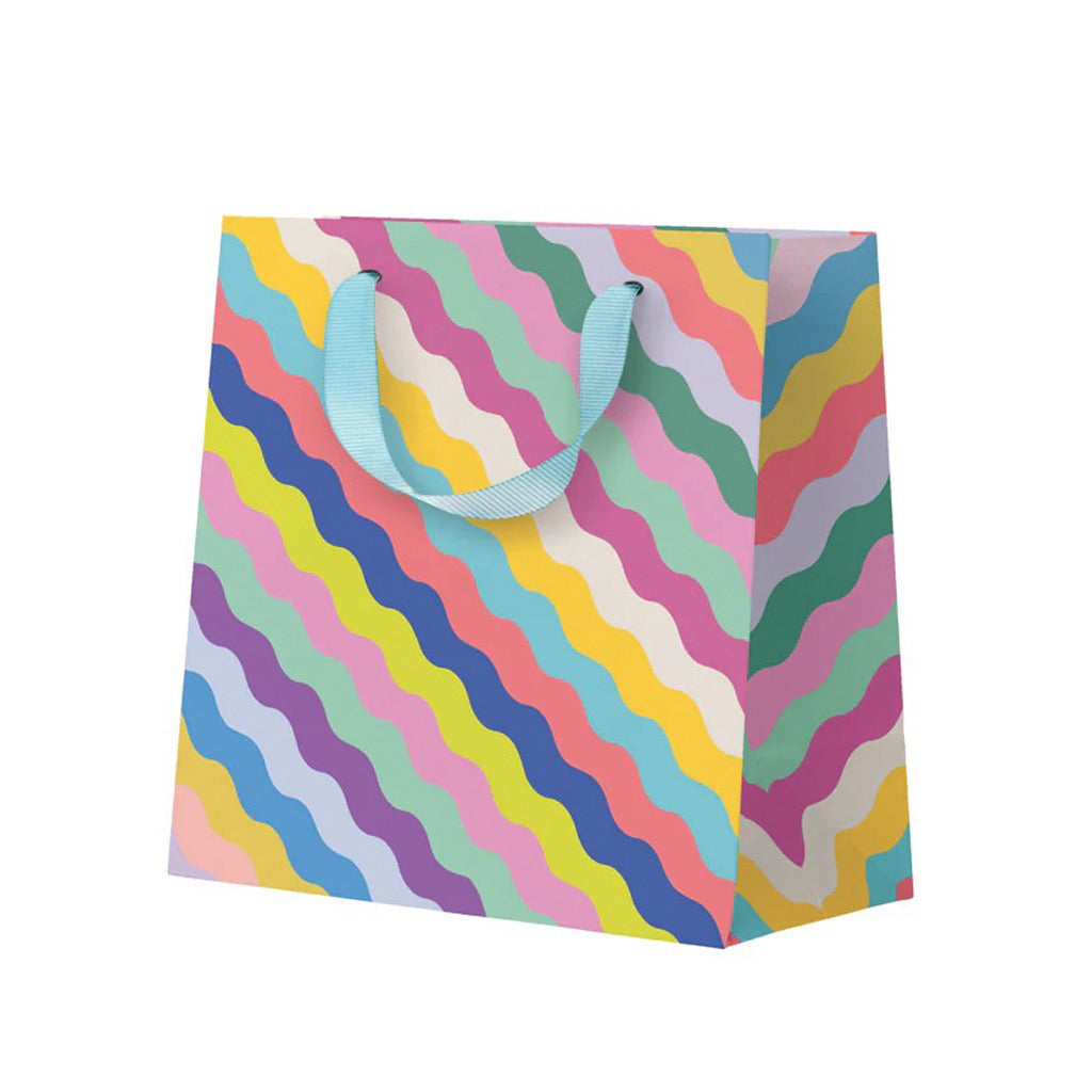 Wiggly Lines Mini Gift Bag.