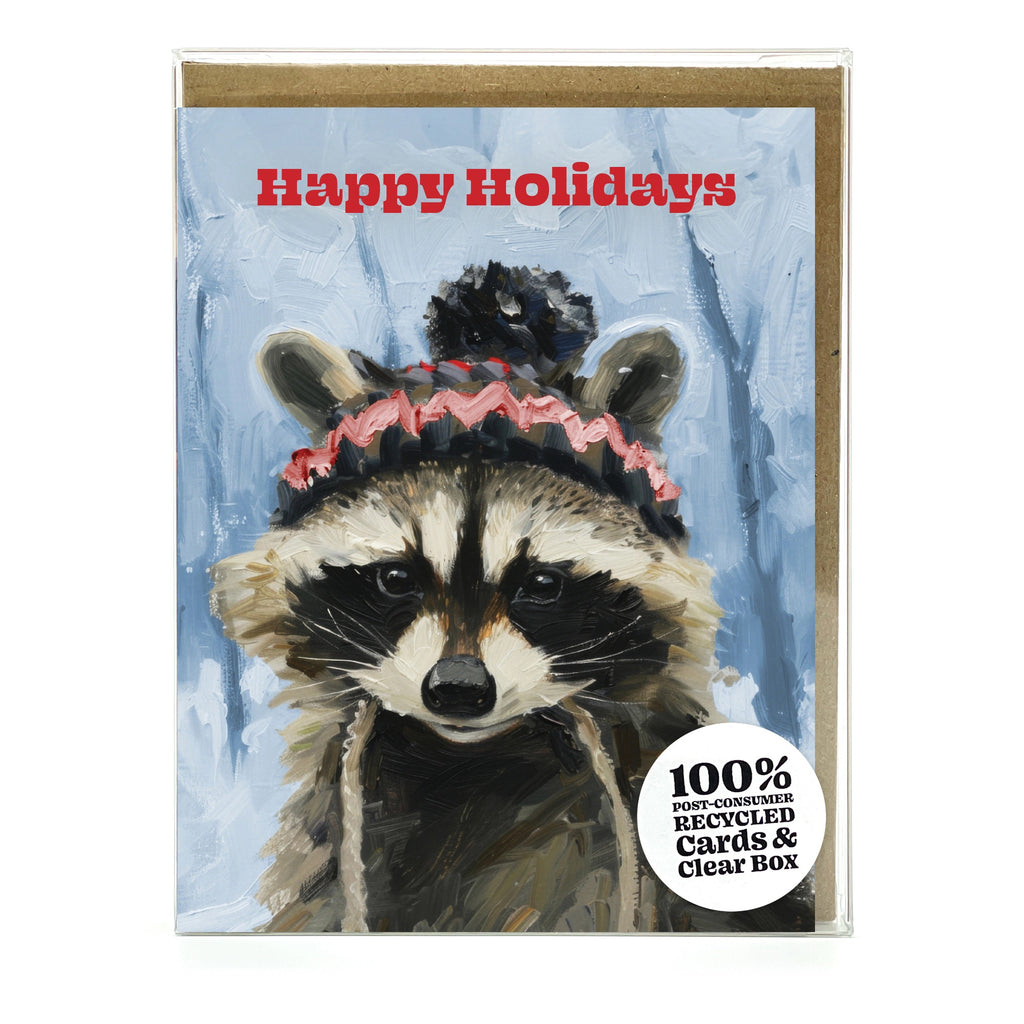 Wild-ish Animals Happy Holidays Boxed Cards.