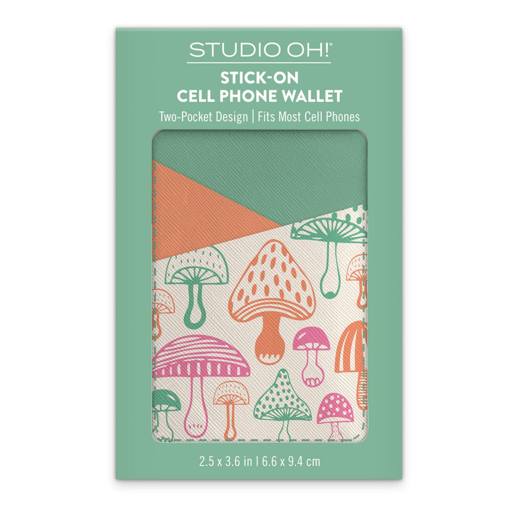 Wild Realm Stick-On Cell Phone Wallet packaging.