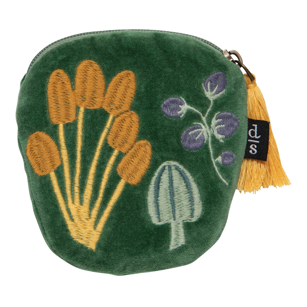 Wildgrove Embroidered Coin Purse