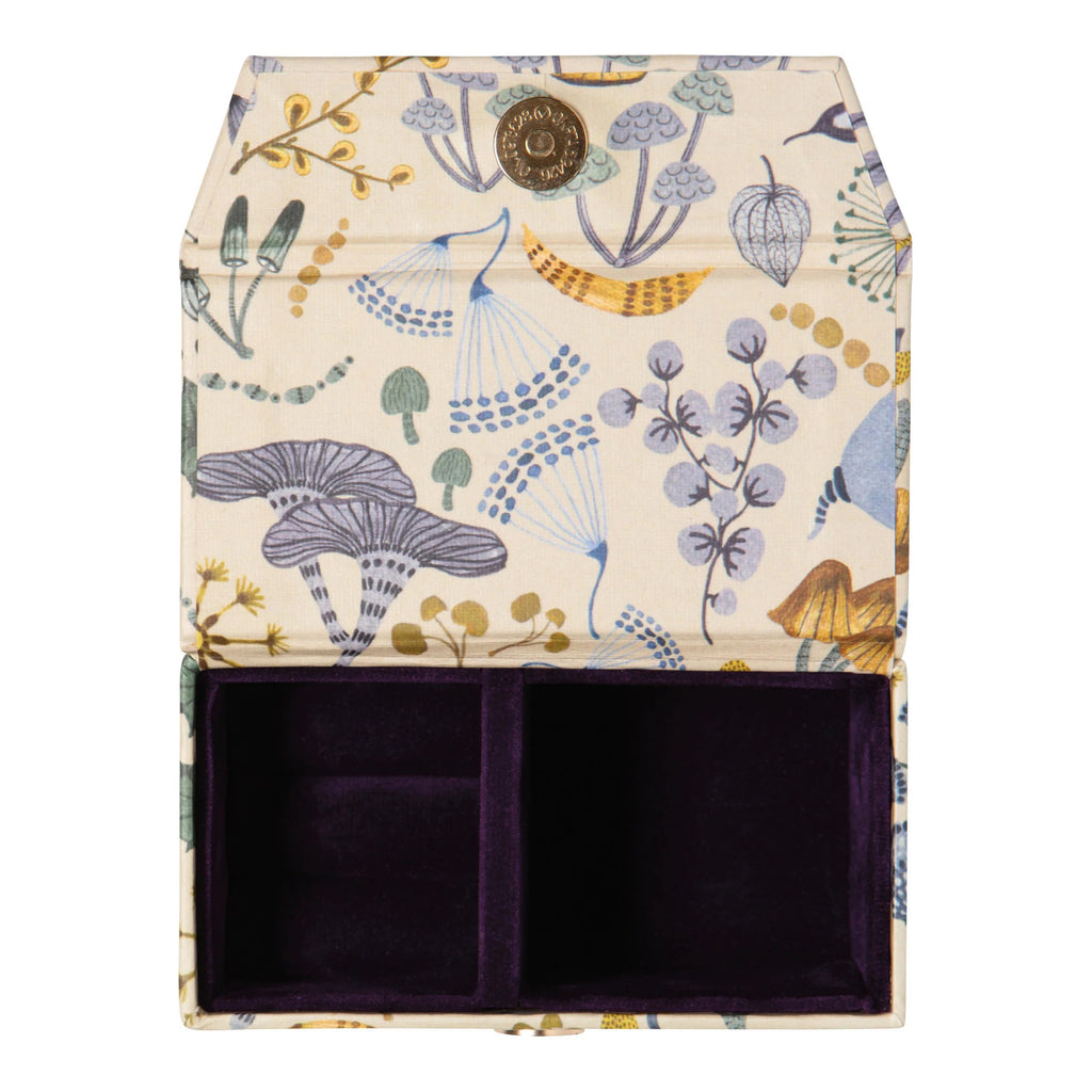 Wildgrove Travel Jewelry Case top view.