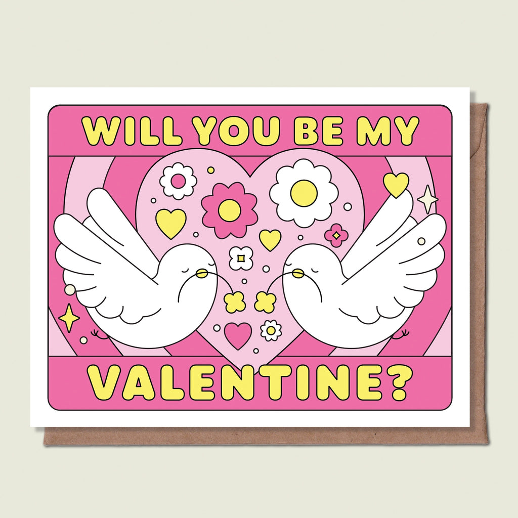 Will You Be My Valentine Greeting Card.