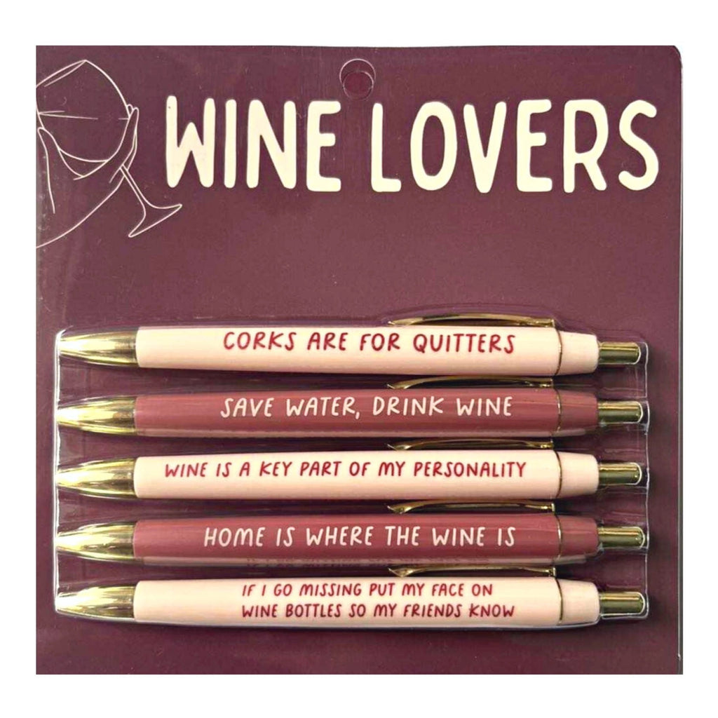 Wine Lovers Pen Set.