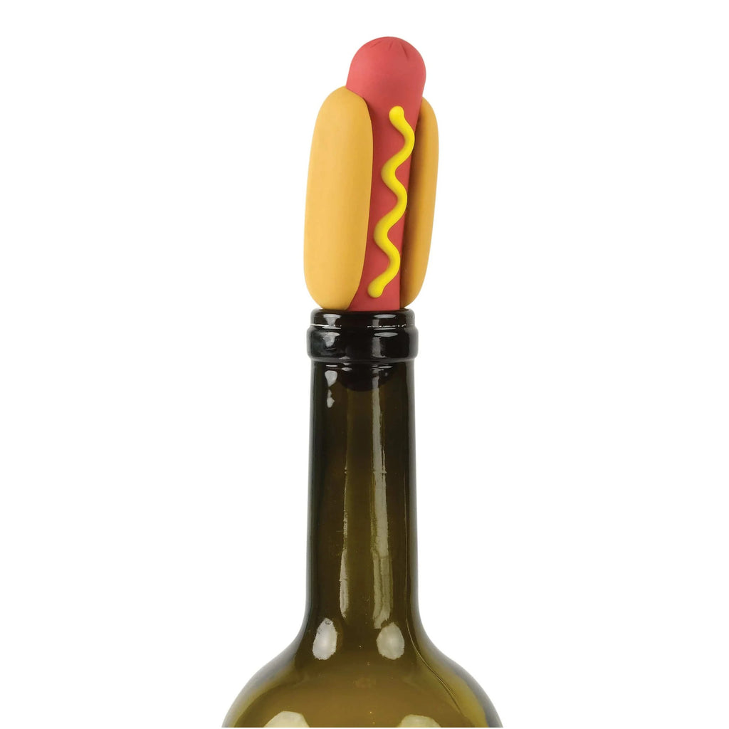 Wine Wiener Bottle Stopper.