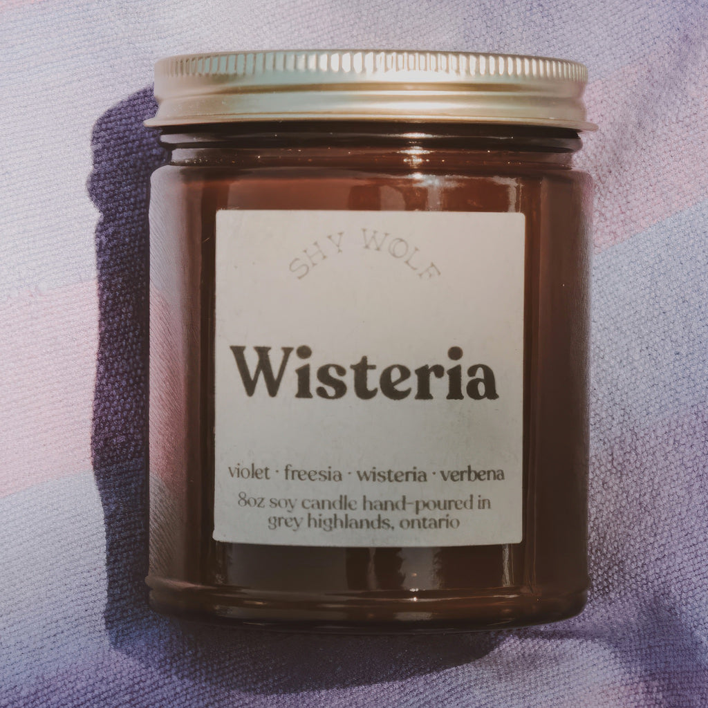 Wisteria Soy Candle.