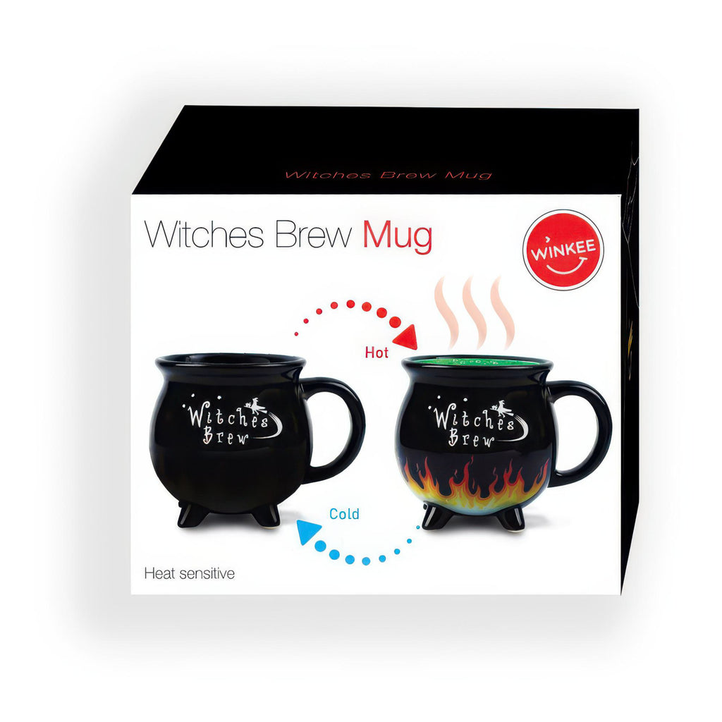 Witches Brew Mug packaging.