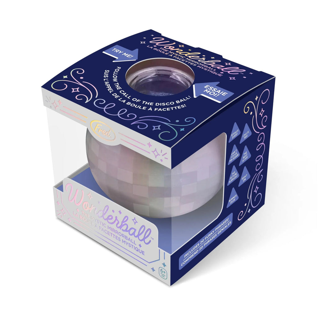 Wonderball Mystic Mirrorball packaging.