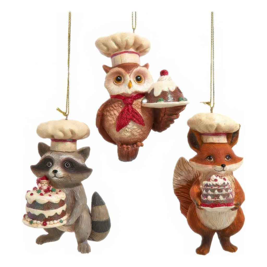 Woodland Chef Ornament.