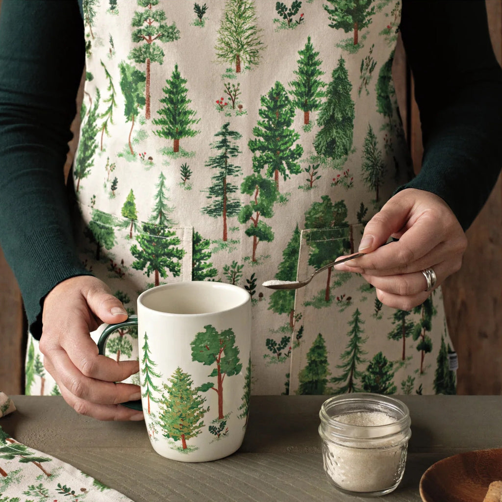 Woodland Tall Mug on table.