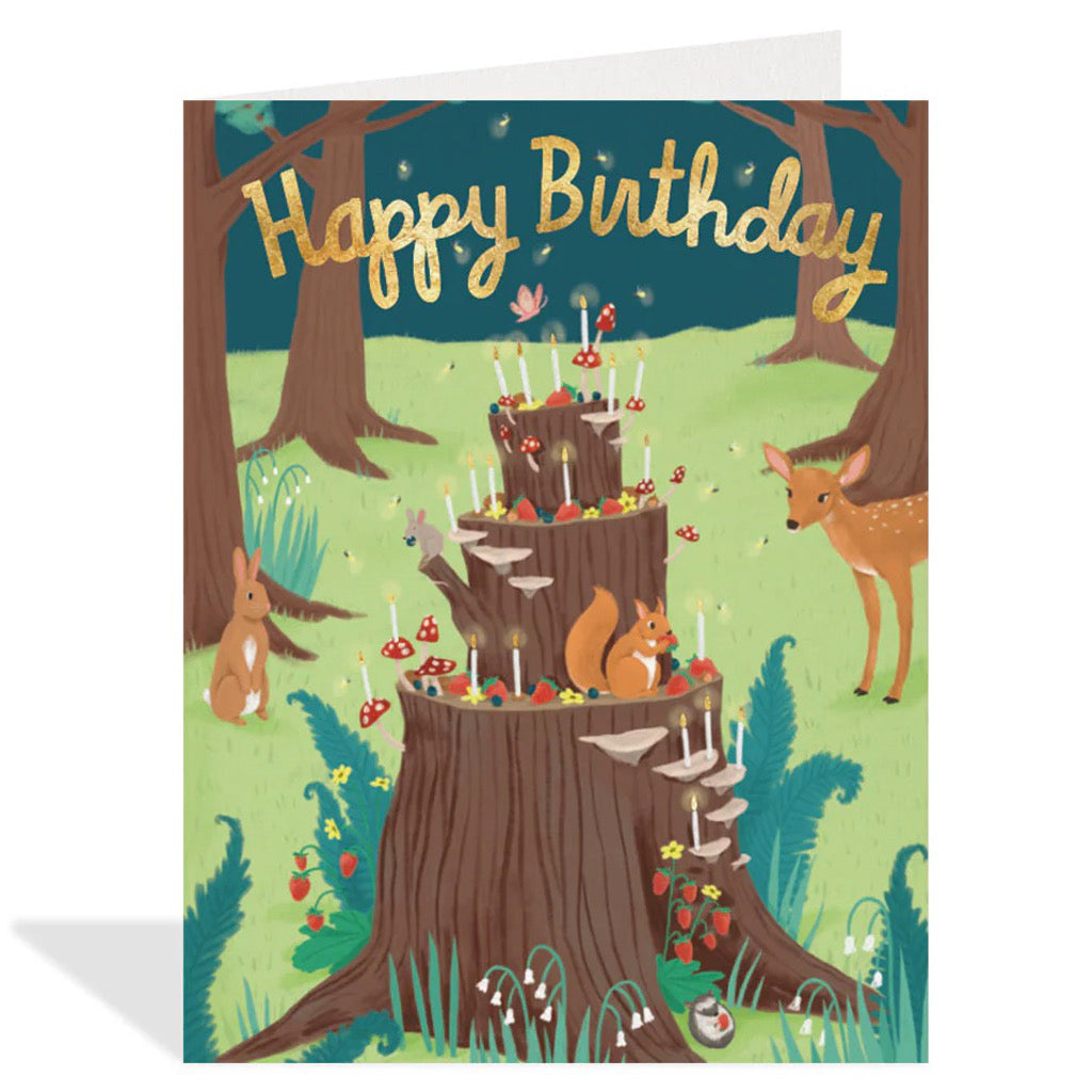 Woody Birthday Party Card.