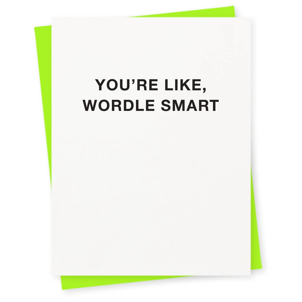 Wordle Smart Card.
