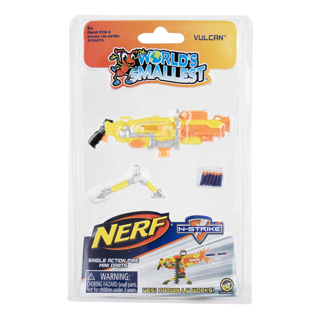 World's Smallest Nerf Blasters Series 2 packaging.