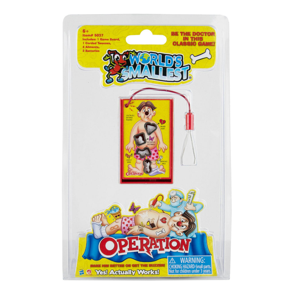 World's Smallest Operation packaging.