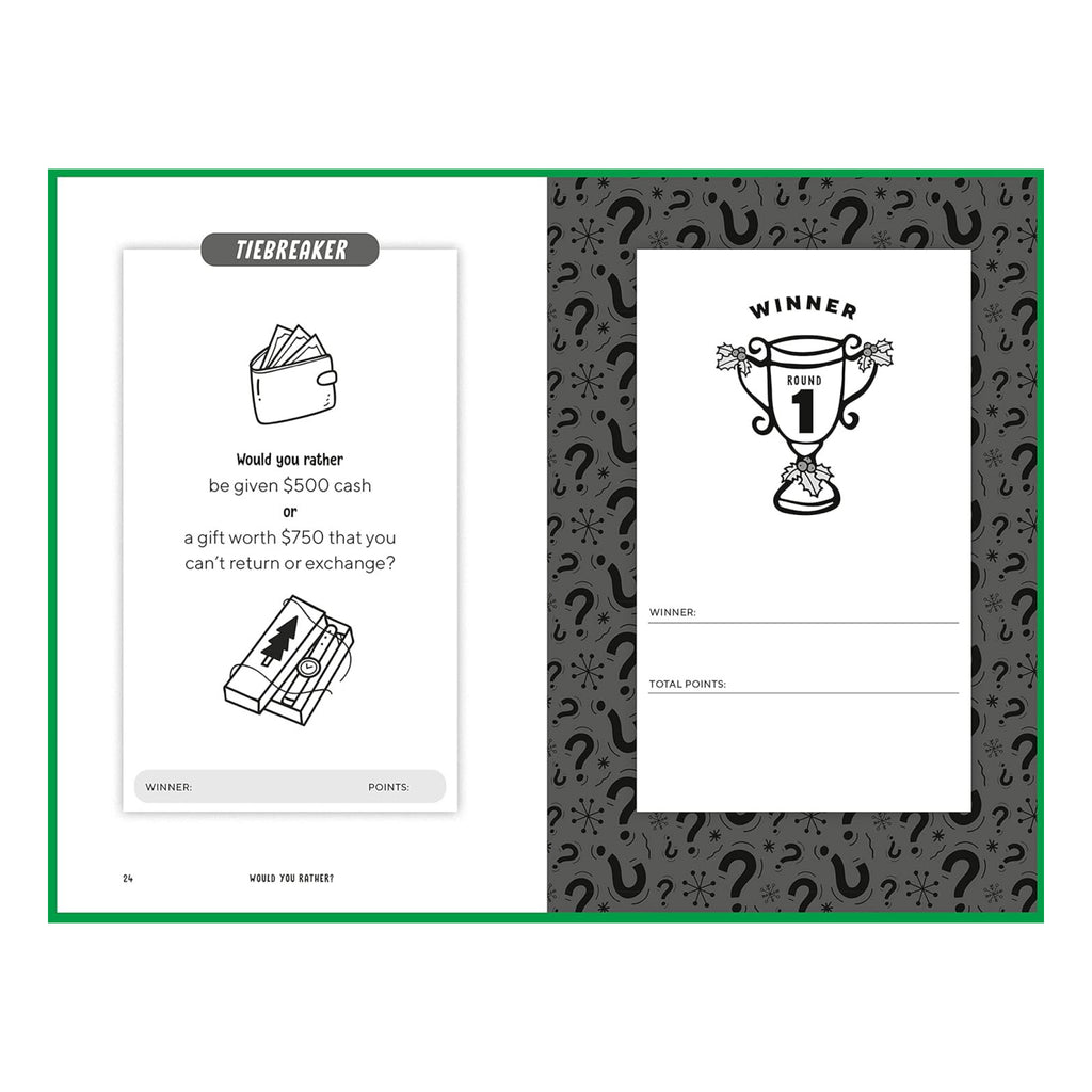 Would You Rather? Christmas Edition - sample spread 4.