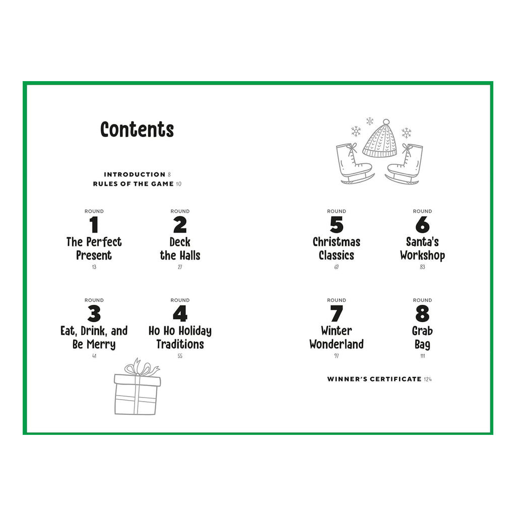 Would You Rather? Christmas Edition - sample spread.