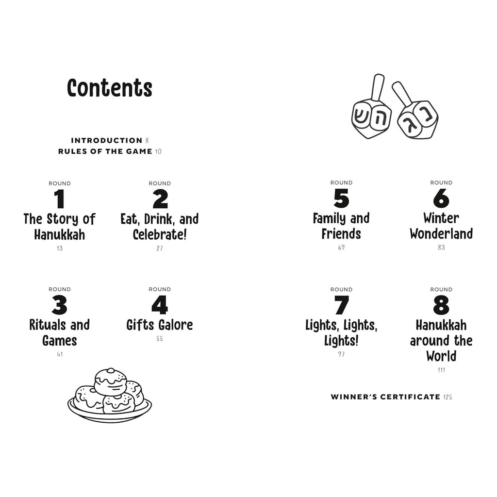 Would You Rather? Hanukkah Edition - sample spread 1.