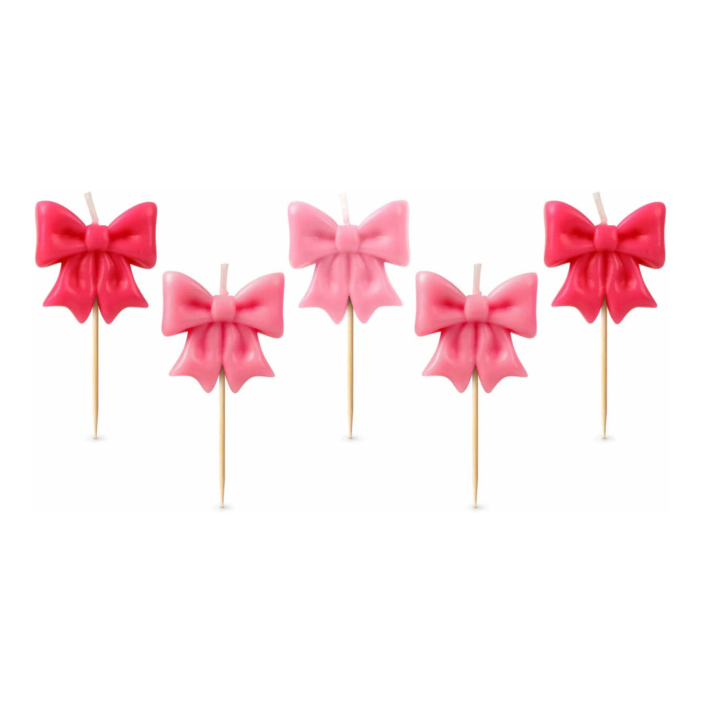 Wrap Party Bow Birthday Candles.