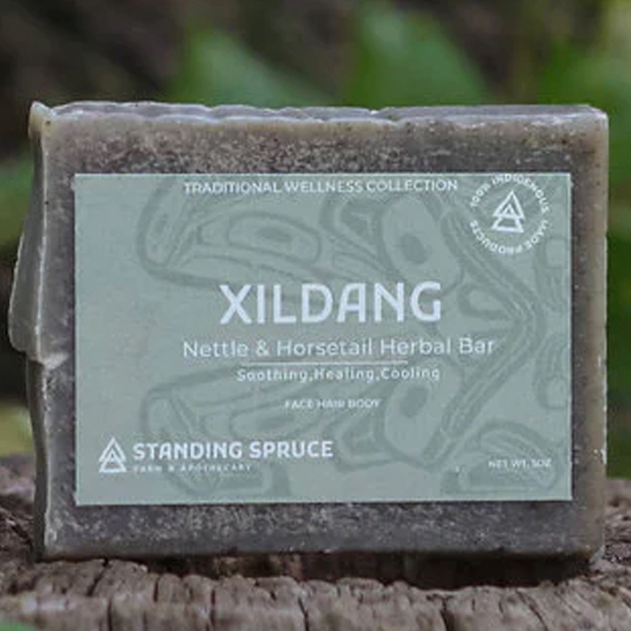 Xil Xil Dang Soap Bar | Standing Spruce – Outer Layer