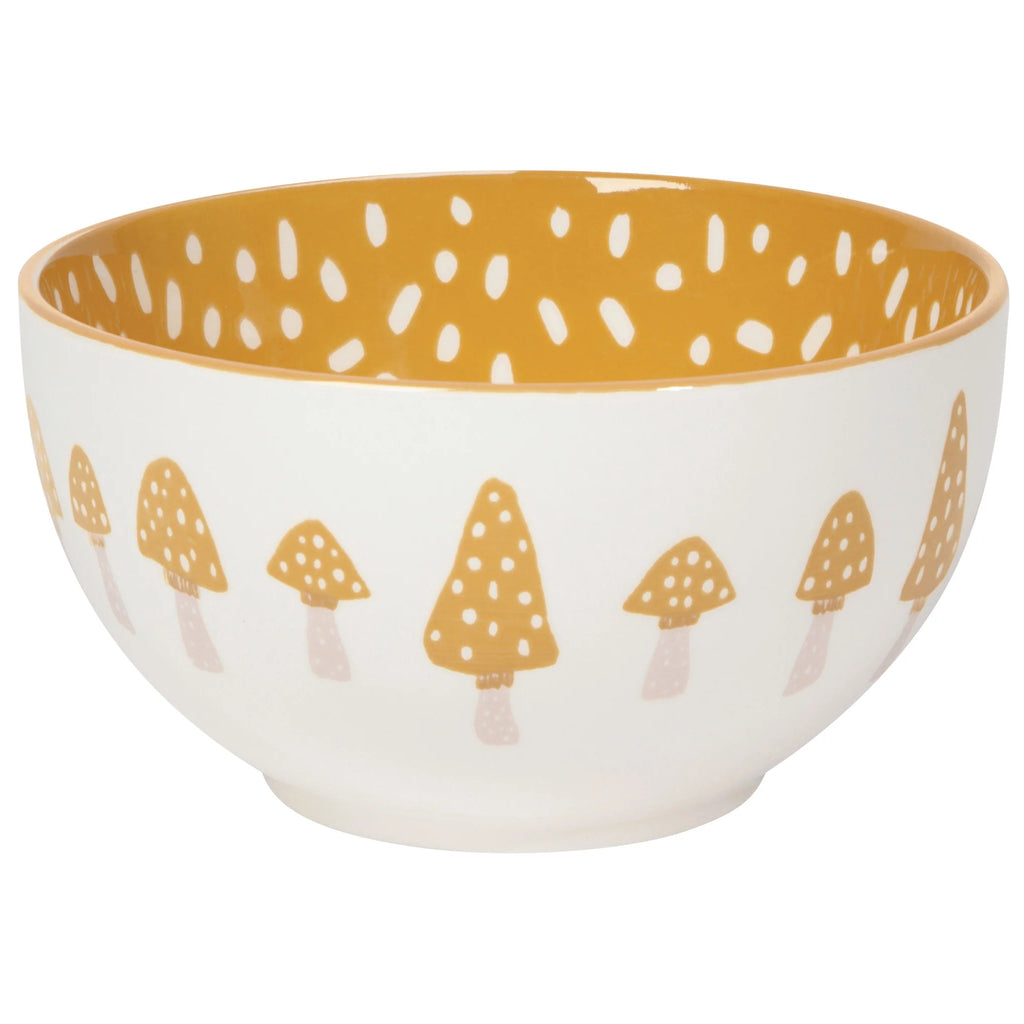 Yellow Toadstool Everyday Bowl.