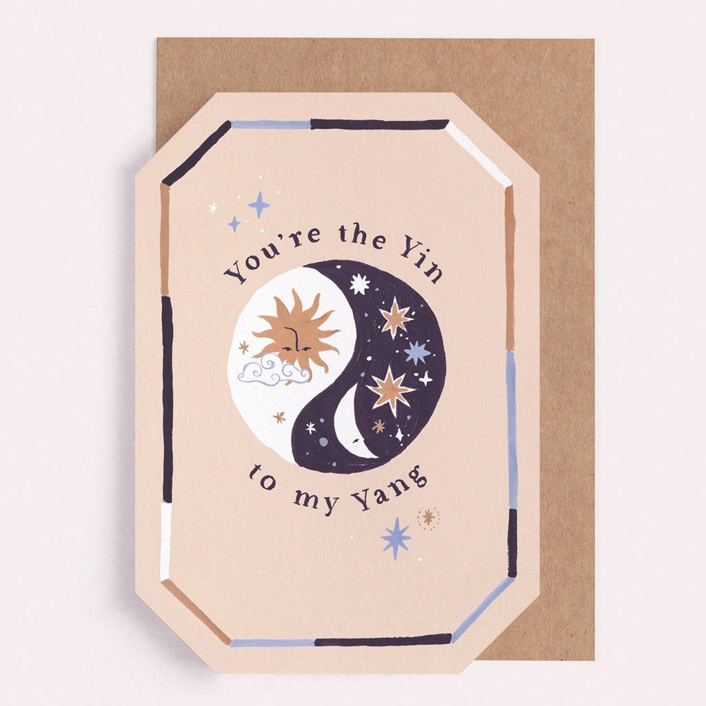Yin Yang Love Card.