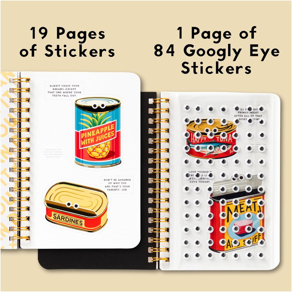 You Can Do It Googly Sticker Book - features 1.