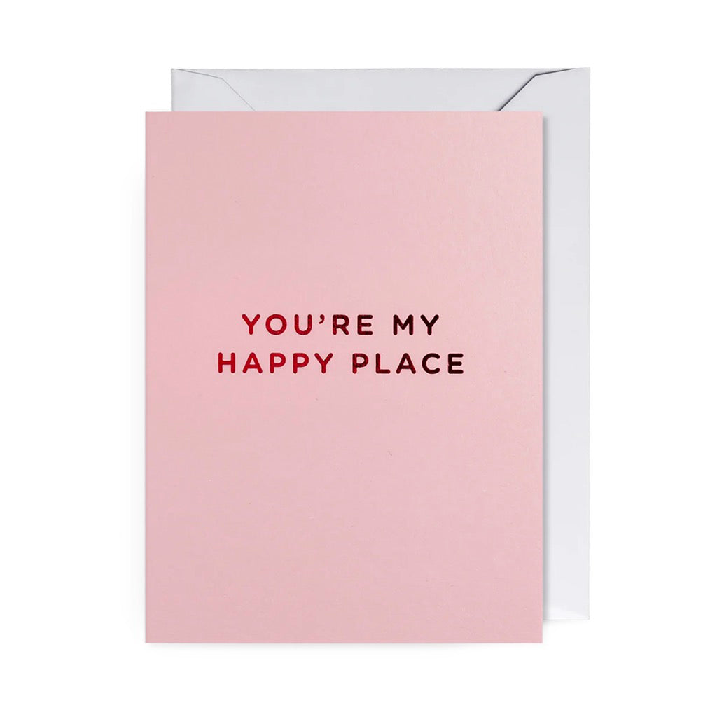 You're My Happy Place Mini Card.