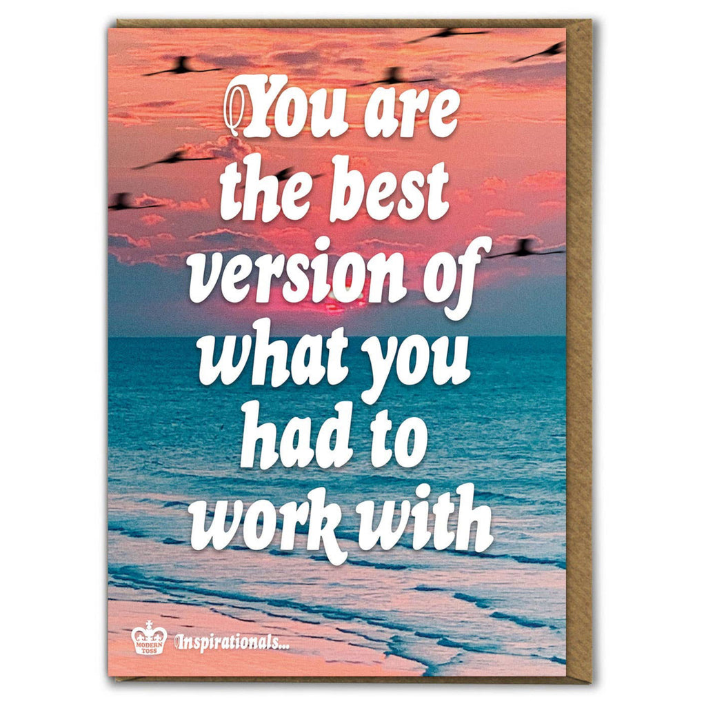 You're The Best Version Card.