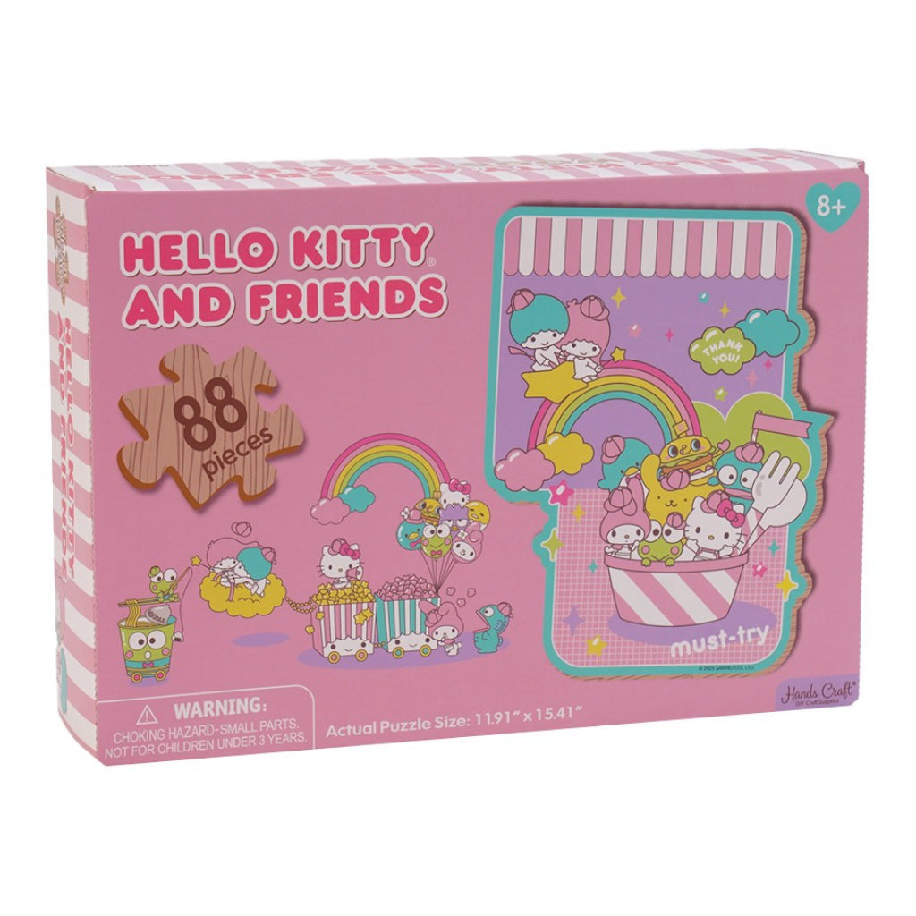 Yummy Delights Hello Kitty And Friends Jigsaw Puzzle packaging.