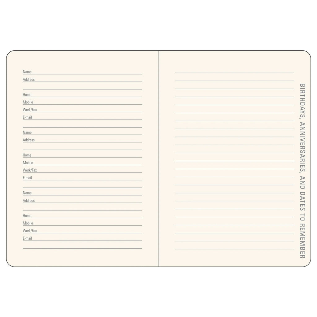 2023-24 Gilded Ivory Weekly Planner 16 Months contracts.