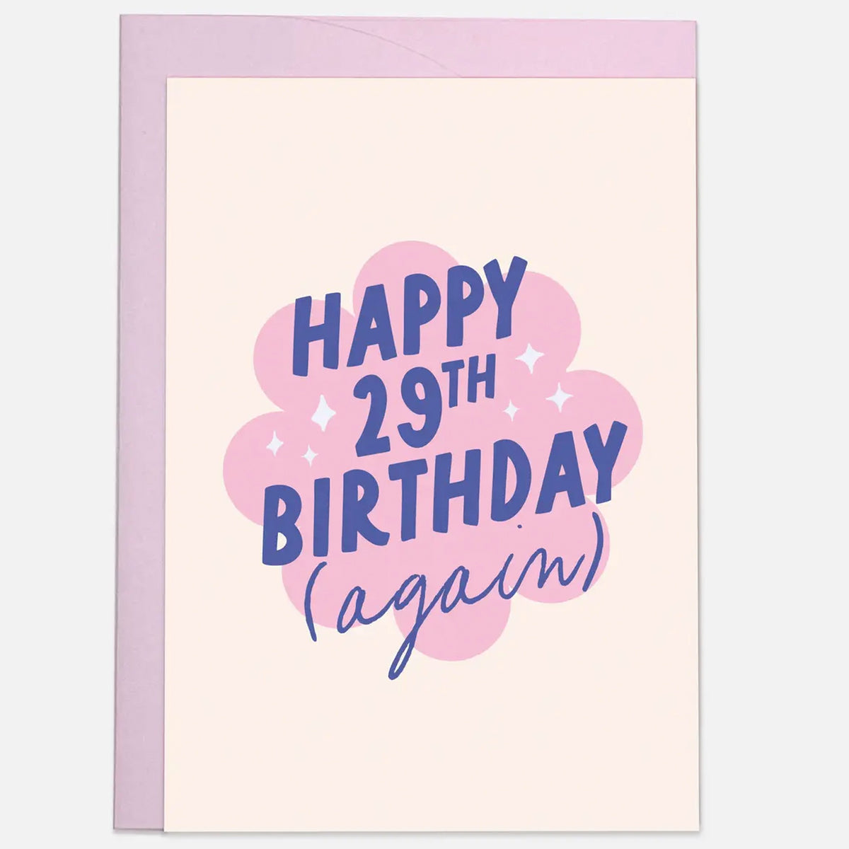 29th Birthday Again Card | Kaart Blanche – Outer Layer