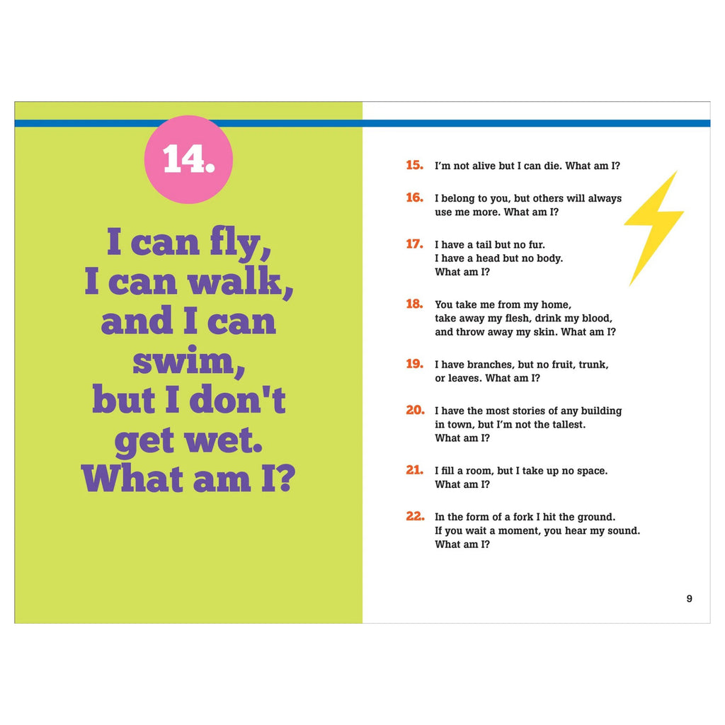 500 Riddles Brain Teasers For Clever Kids Sample Riddles 2