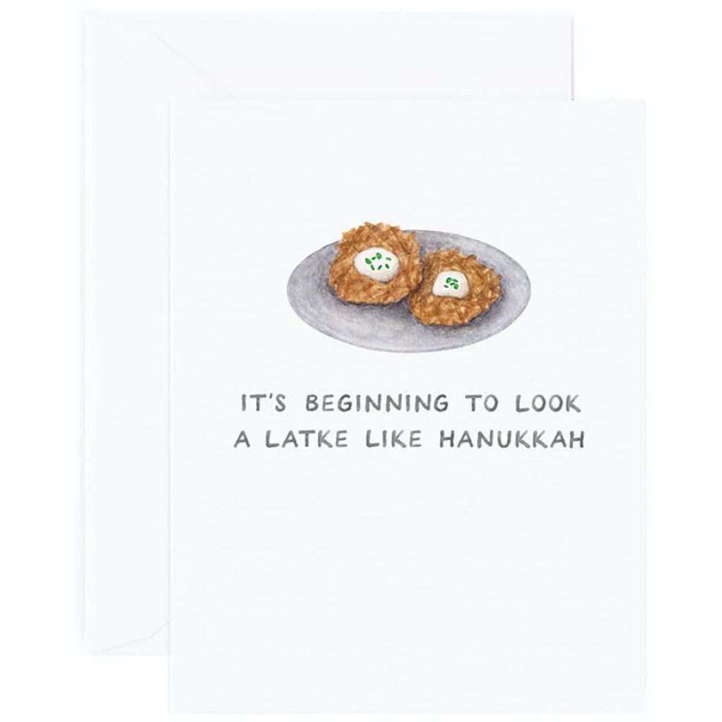 A Latke Like Hanukkah Card
