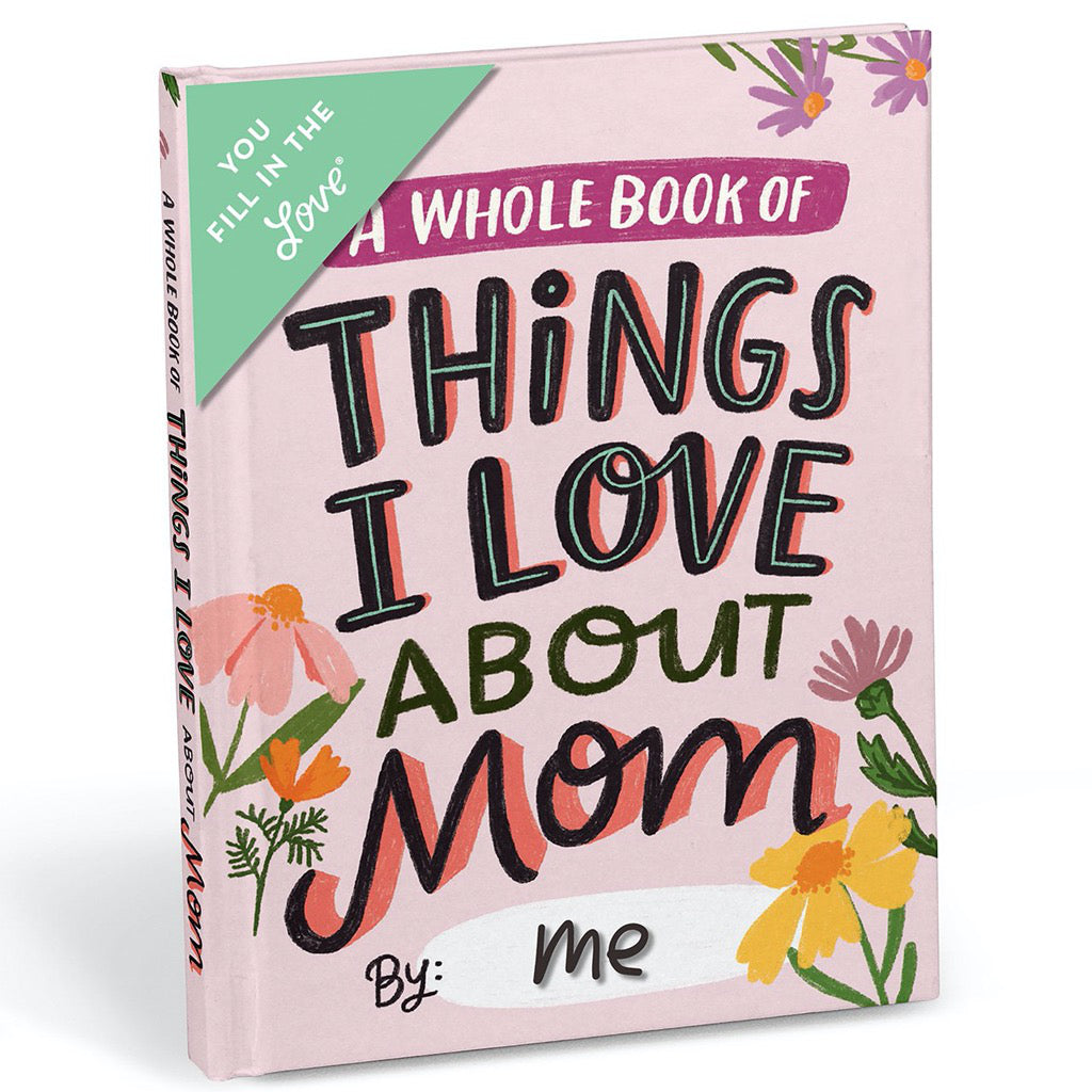 About Mom Fill In Notebook