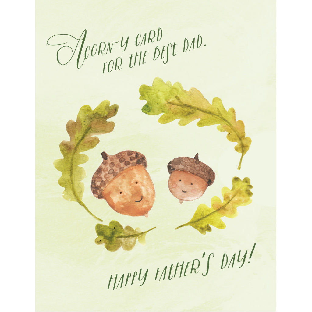 Acorn Father’s Day Card
