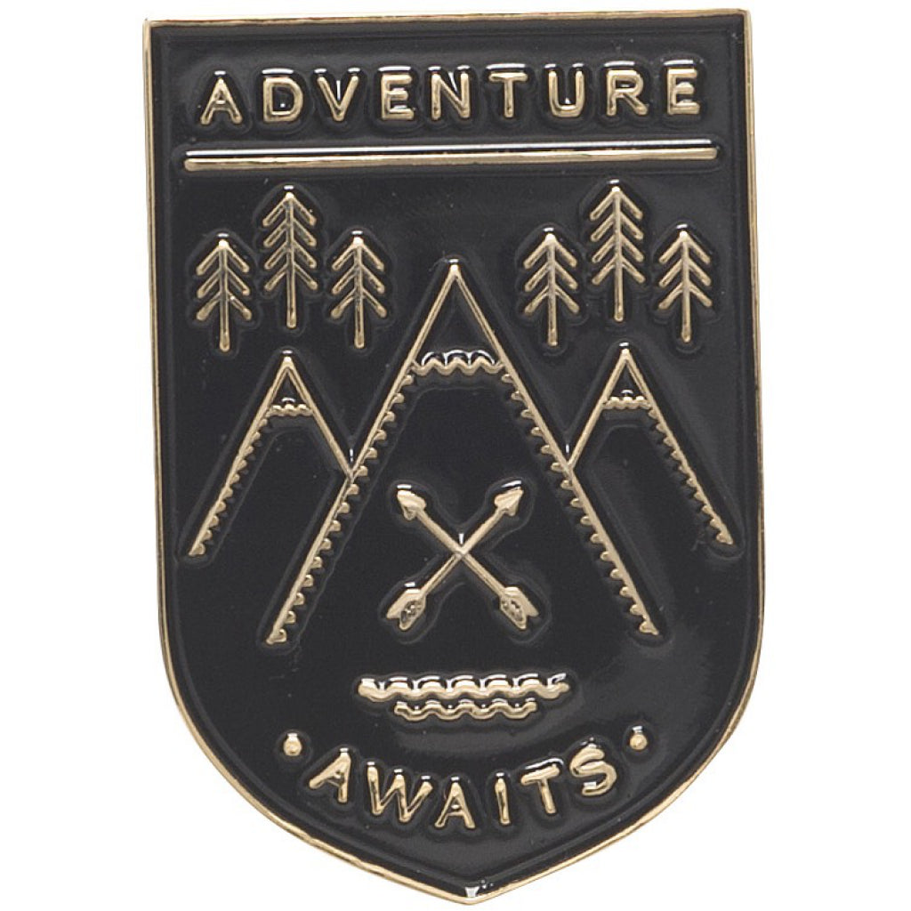Adventure Awaits Pin