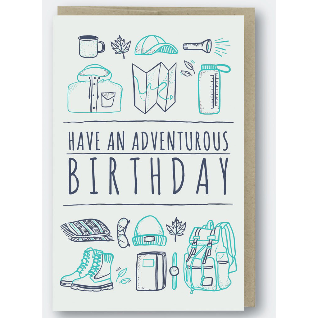 Adventurous Birthday Card