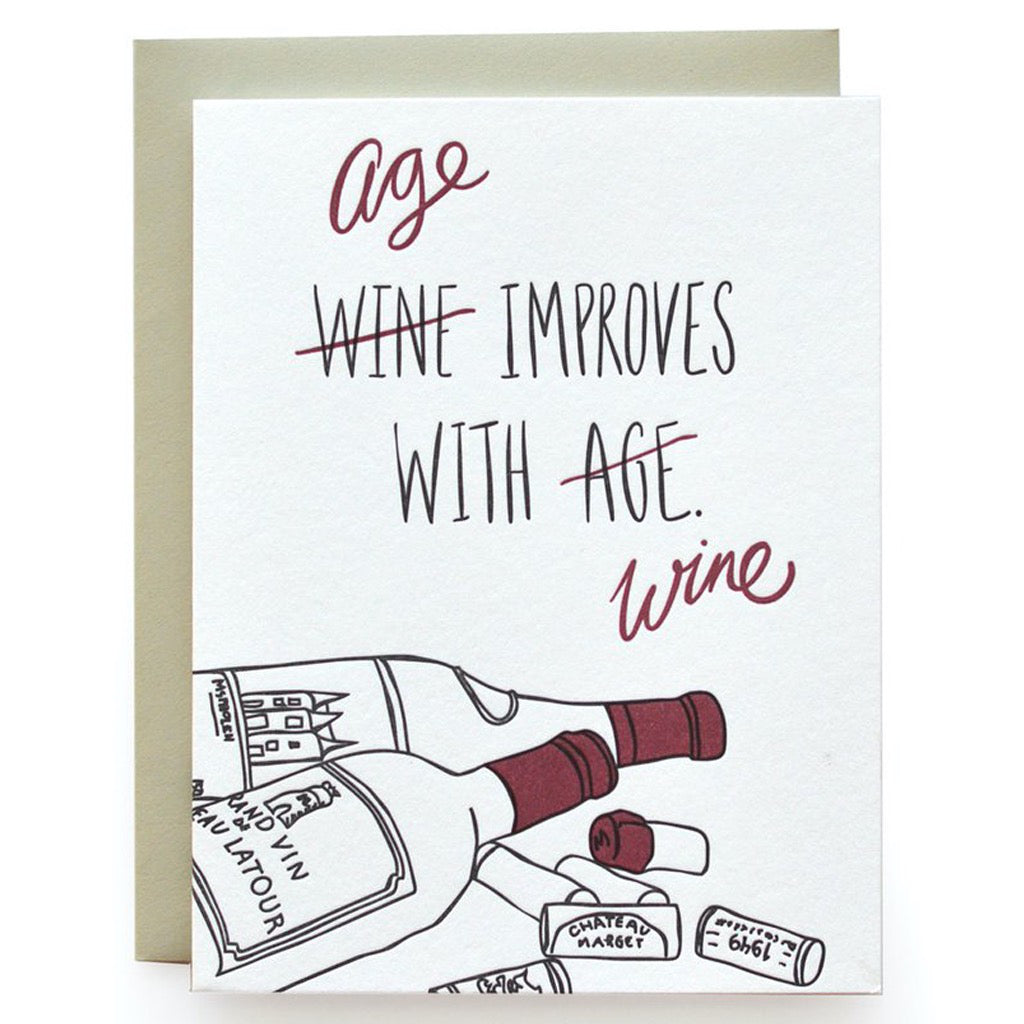 Age / Wine Card