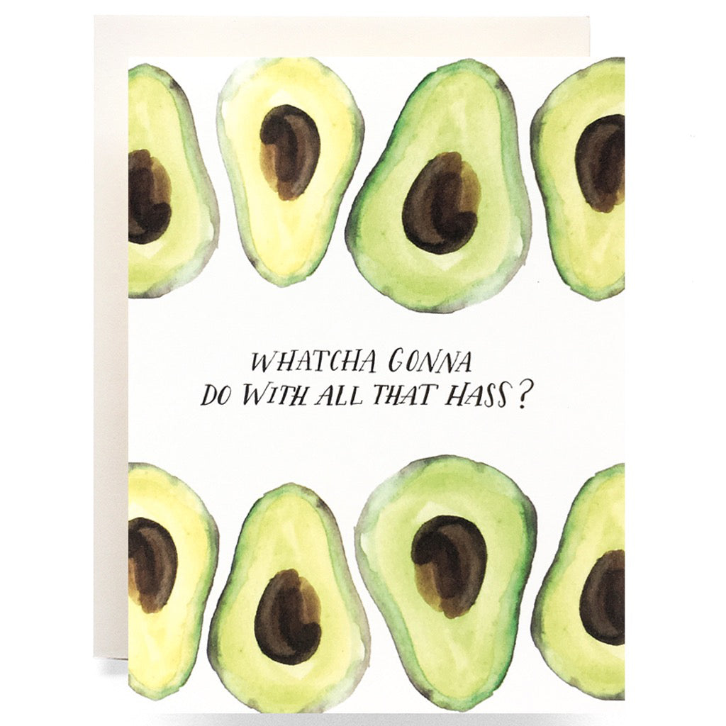All That Hass Avocado Card