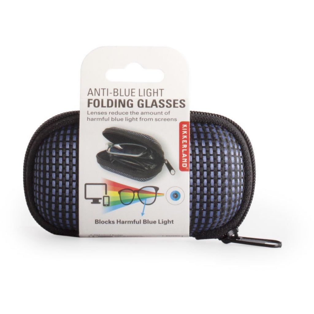 Anti-Blue Light Folding Glasses Packaged