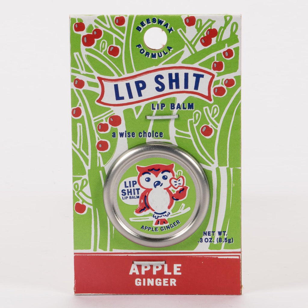 Apple Ginger Lip Shit