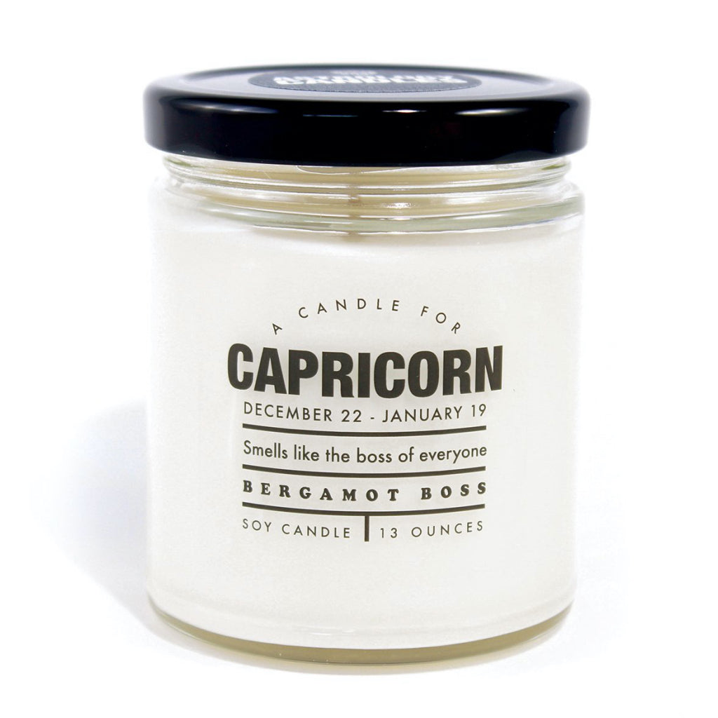Astrology Candle - Capricorn Front
