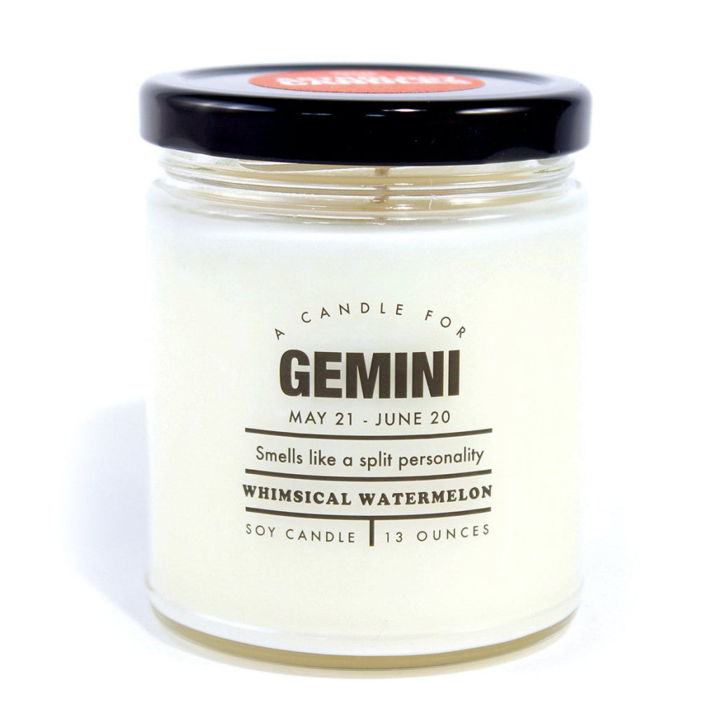 Astrology Candle - Gemini Front