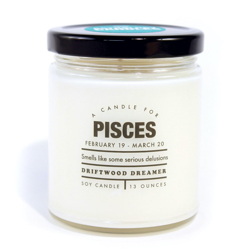 Astrology Candle - Pisces Front 