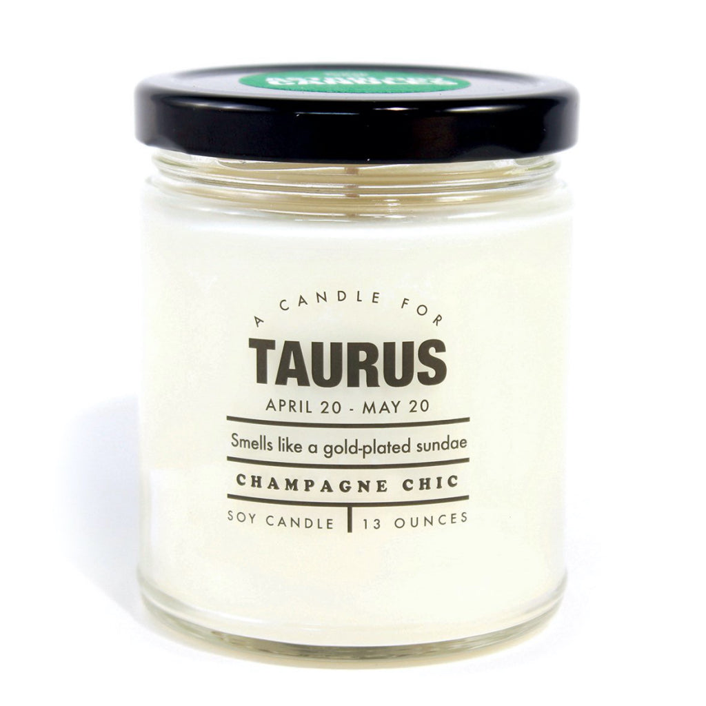 Astrology Candle - Taurus Front