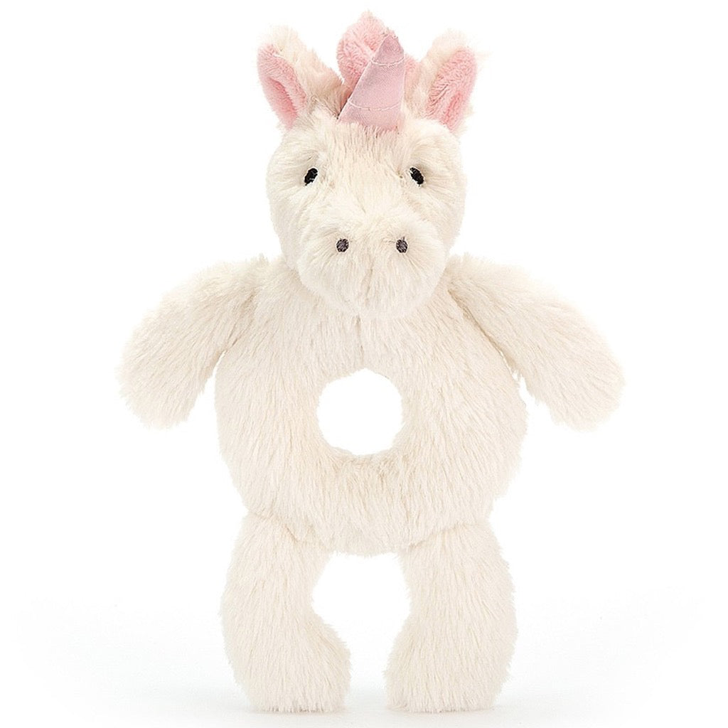 Bashful Unicorn Ring Rattle