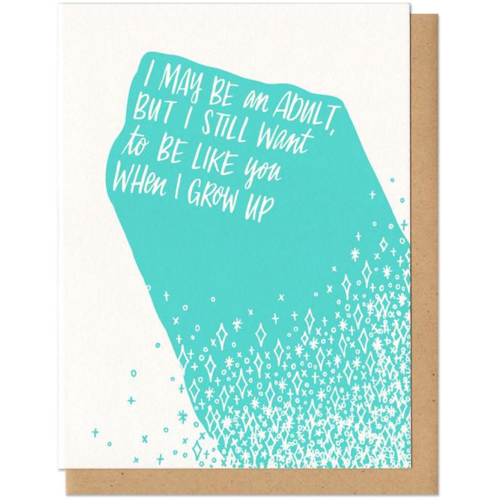 Be Like You When I Grow Up Card