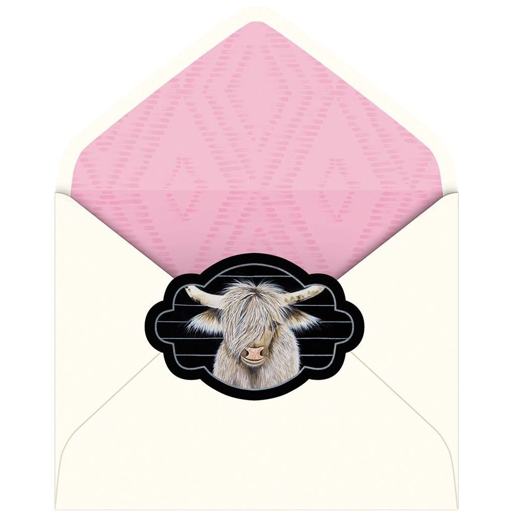 Beau The Bull Card Envelope