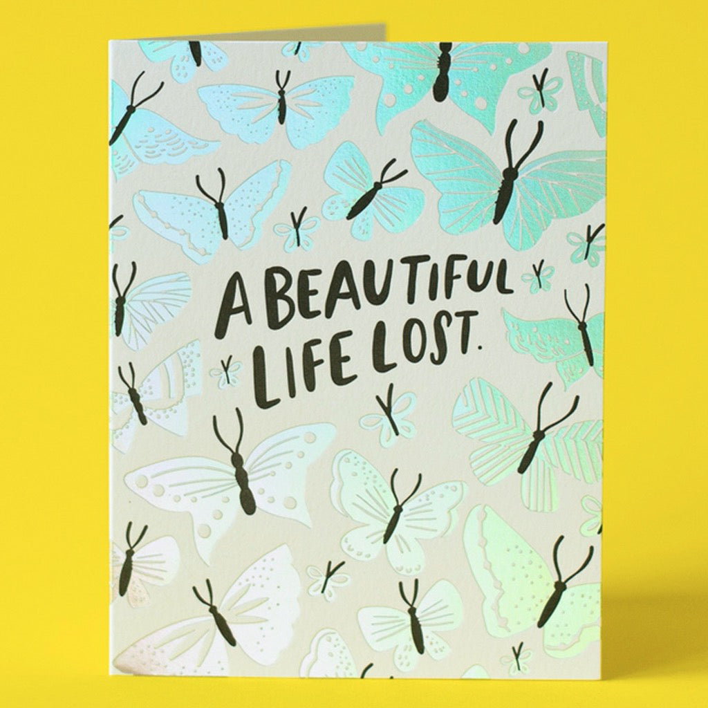 Beautiful Life Lost Card Lifestyle