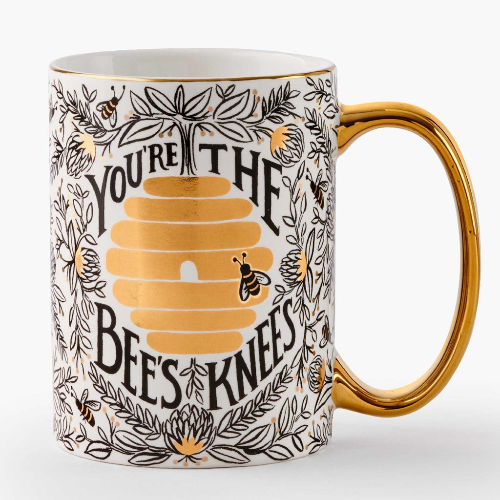 Bee's Knees Porcelain Mug